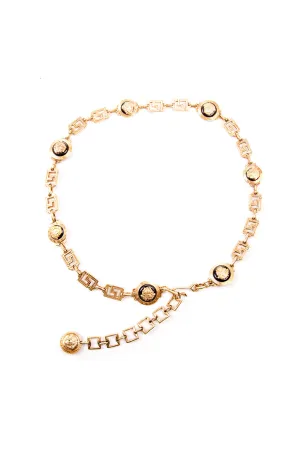 Greek Key Chain Belt