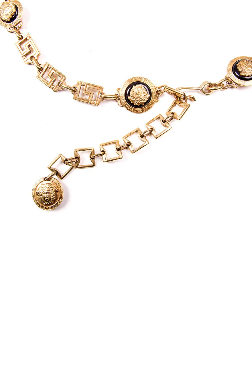 Greek Key Chain Belt