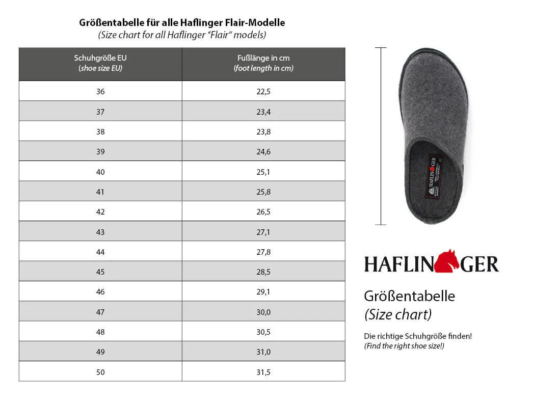 HAFLINGER Women Felt Slippers 'Flair Soft', bordeaux