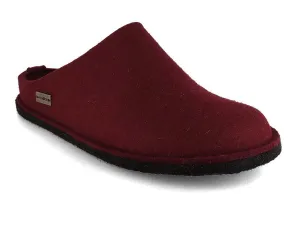 HAFLINGER Women Felt Slippers 'Flair Soft', bordeaux
