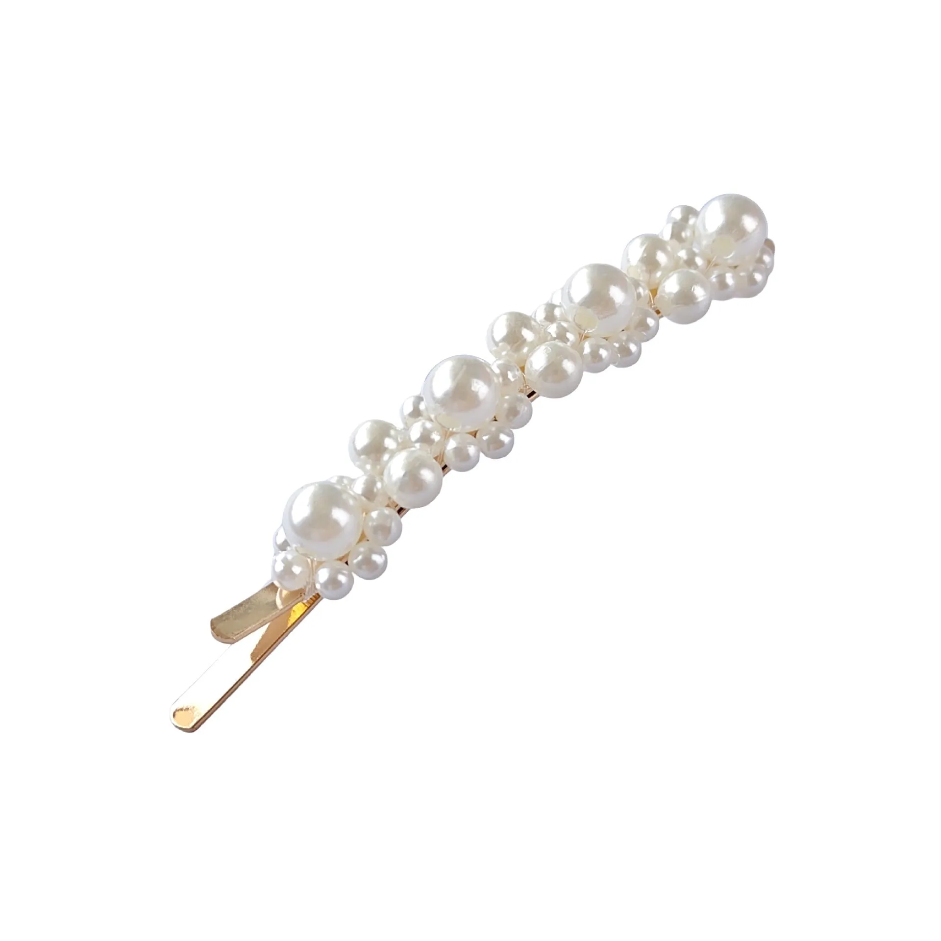 Hair Accessories Pearl Barrettes Updo BB Clip Shredded Hairpin Fishing Thread Hand-woven Hair Clip Bang Side Clip