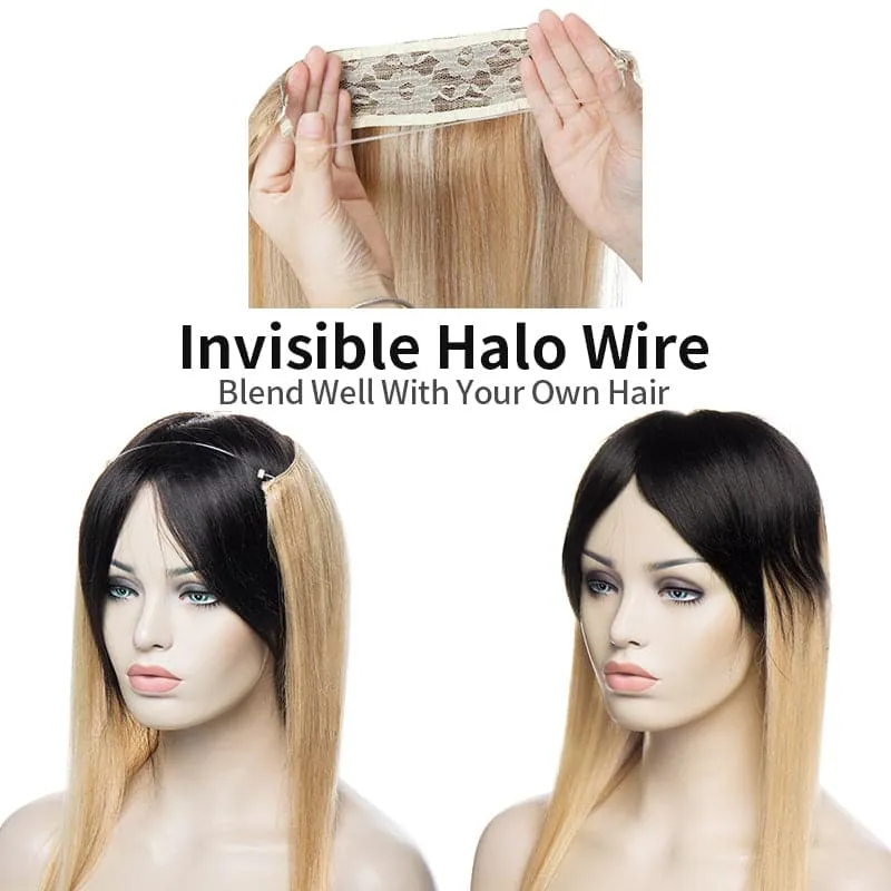 Hair Extensions Halo, 16-22", Full Volume All Shades