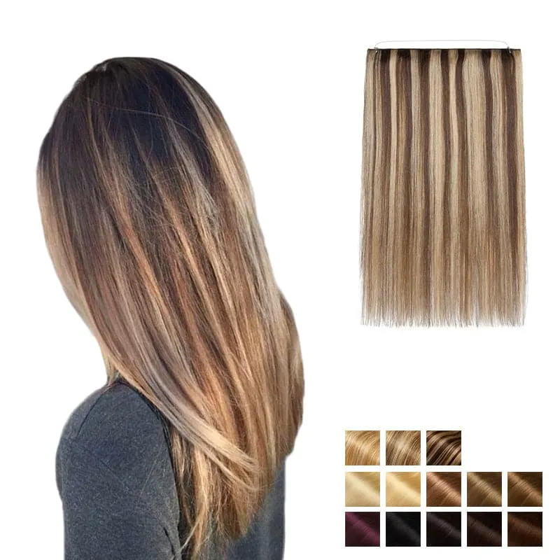 Hair Extensions Halo, 16-22", Full Volume All Shades