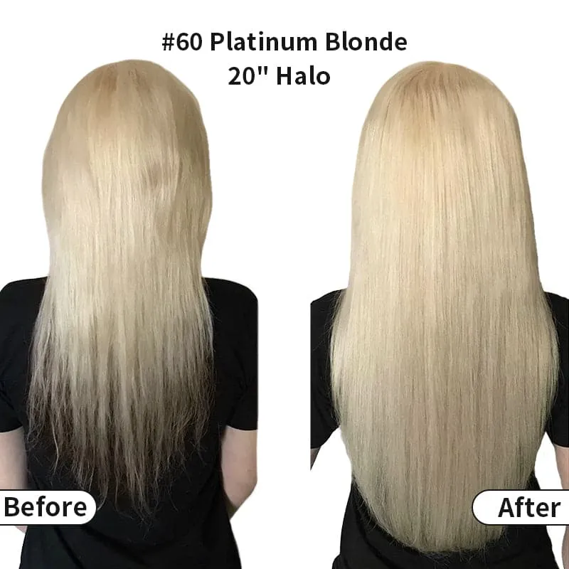 Hair Extensions Halo, 16-22", Full Volume All Shades