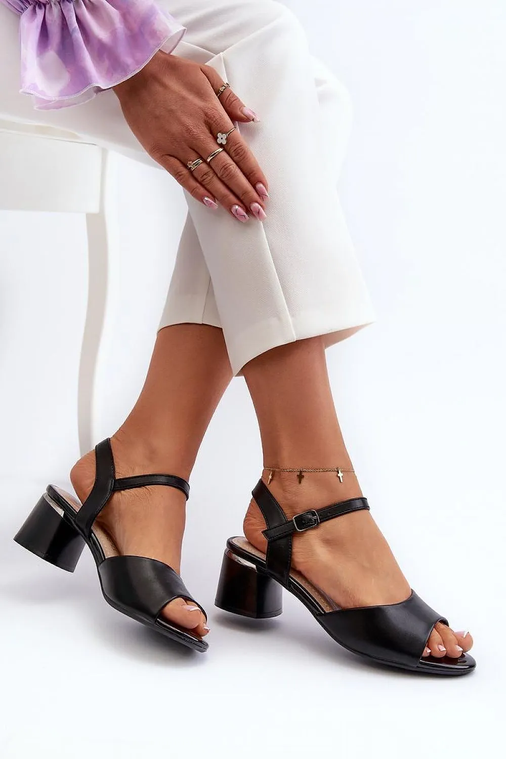 Heel sandals