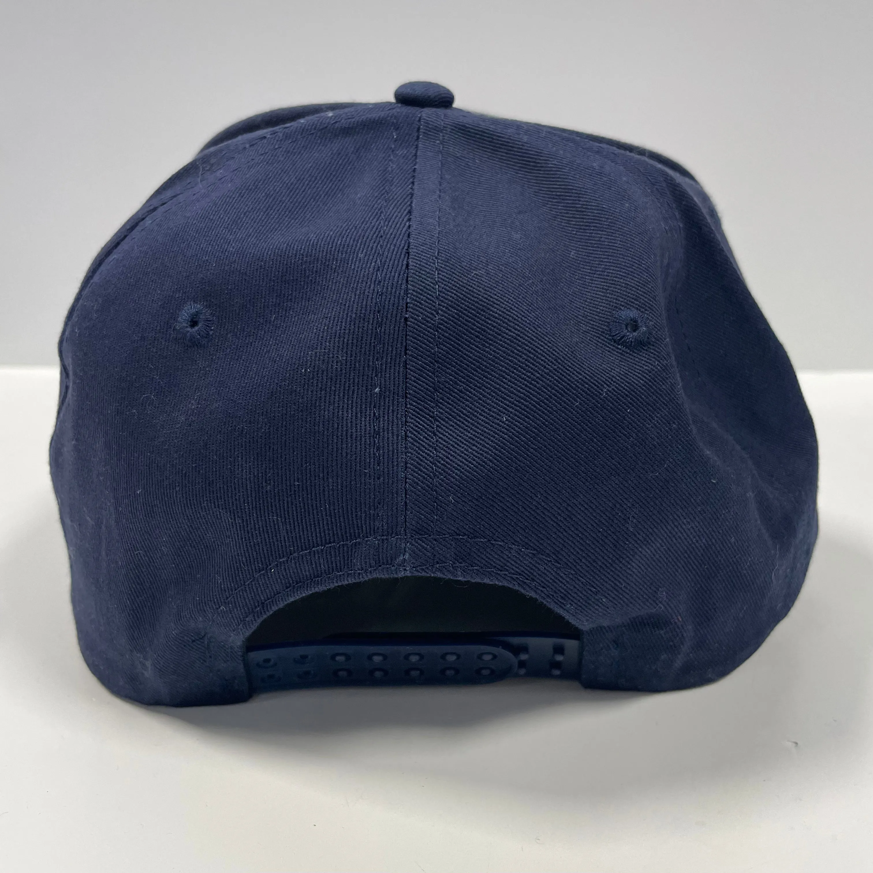 I’ll take a Milligan on a Navy Blue SnapBack Hat Cap with rope Custom Embroidery