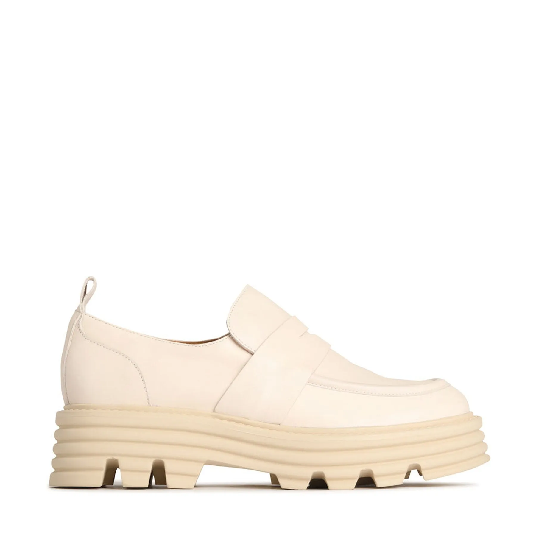 JANIA LEATHER CHUNKY LOAFERS