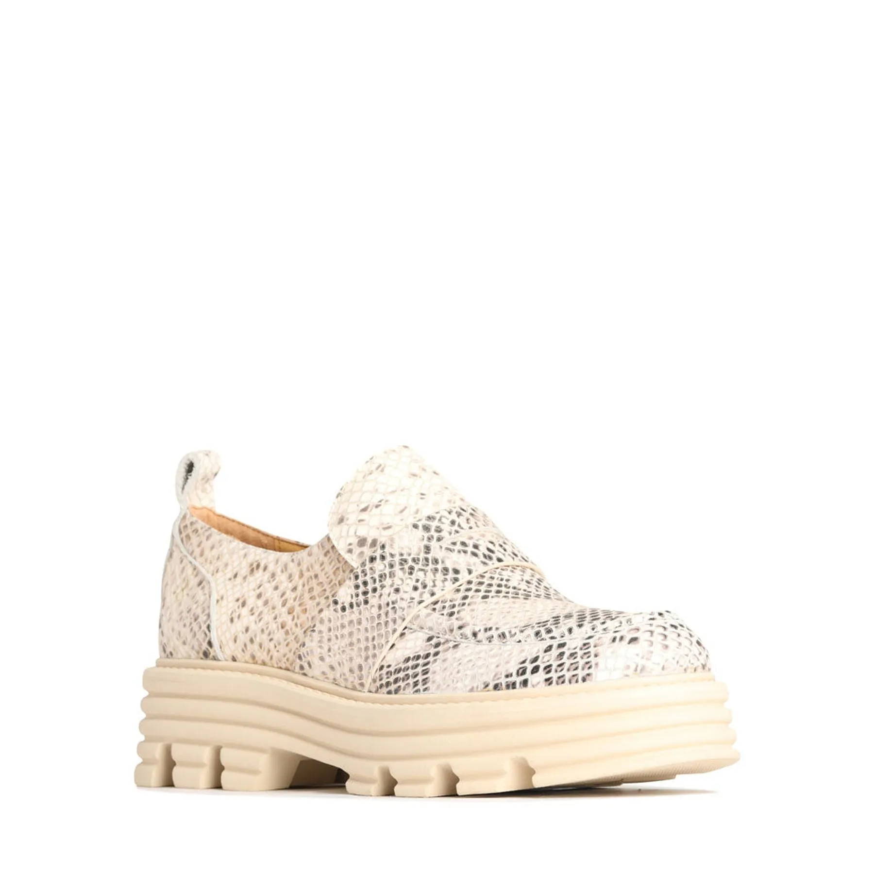 JANIA LEATHER CHUNKY LOAFERS
