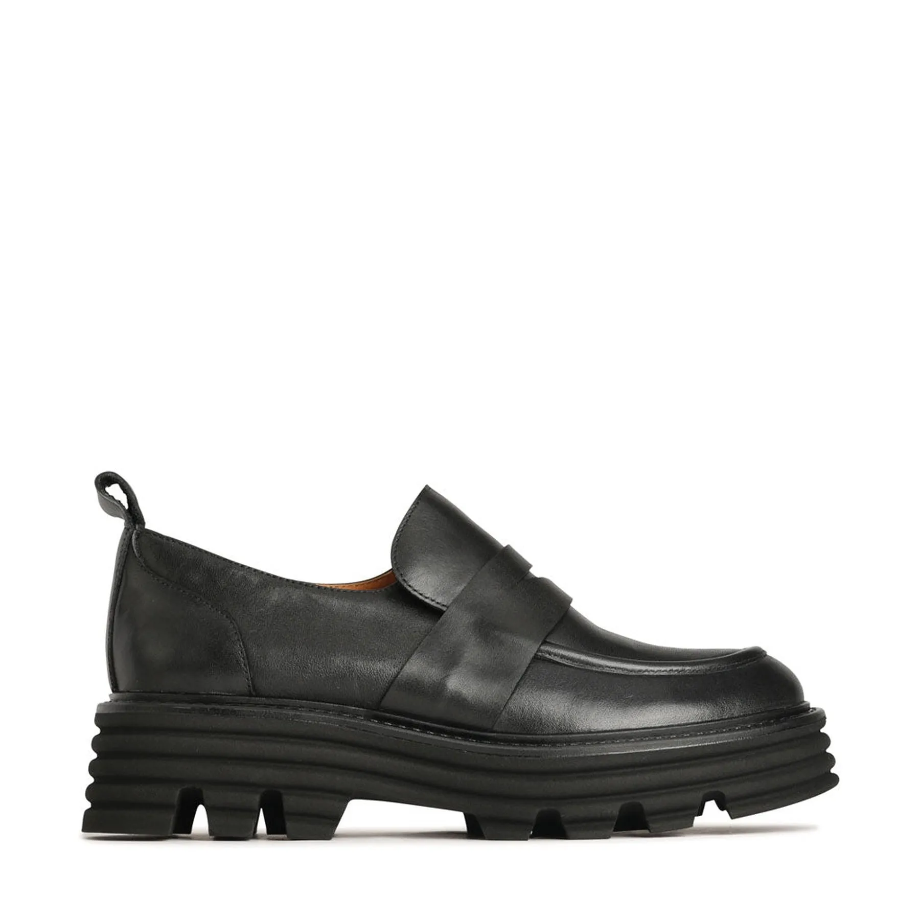 JANIA LEATHER CHUNKY LOAFERS