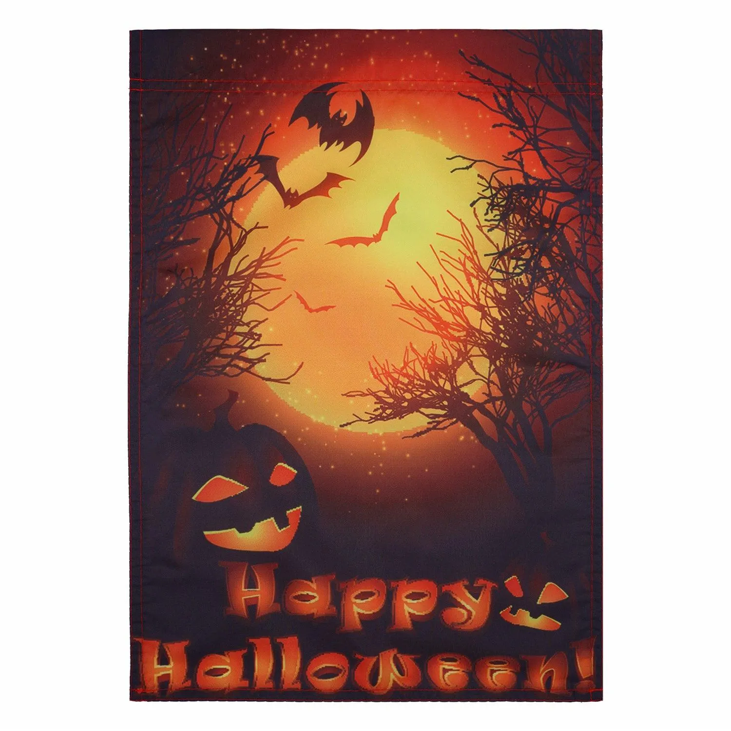 Jetlifee Happy Halloween Garden Flag