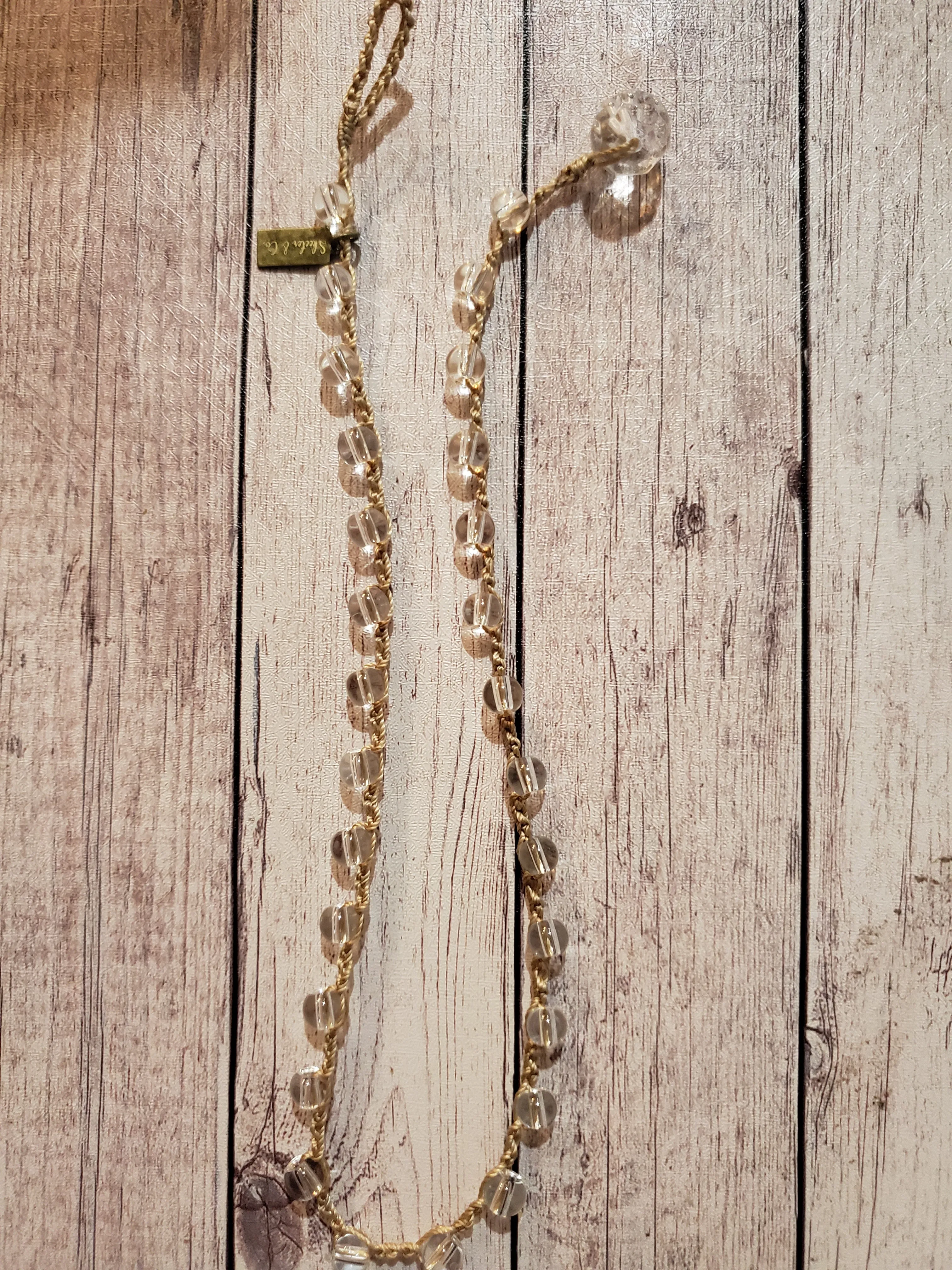 Jocelyn- Clear Bead Choker