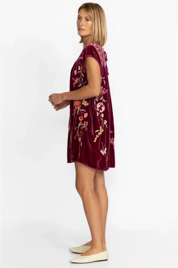 Johnny Was Suki Petal Sleeve Tunic Dress