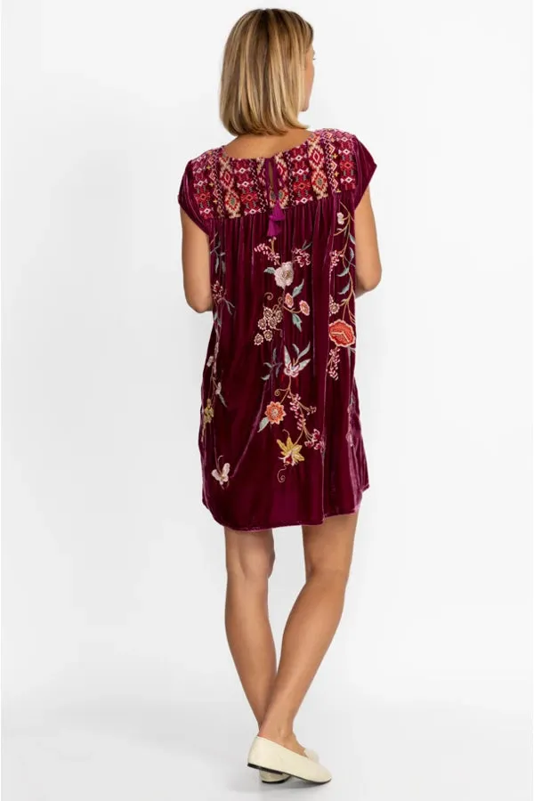 Johnny Was Suki Petal Sleeve Tunic Dress
