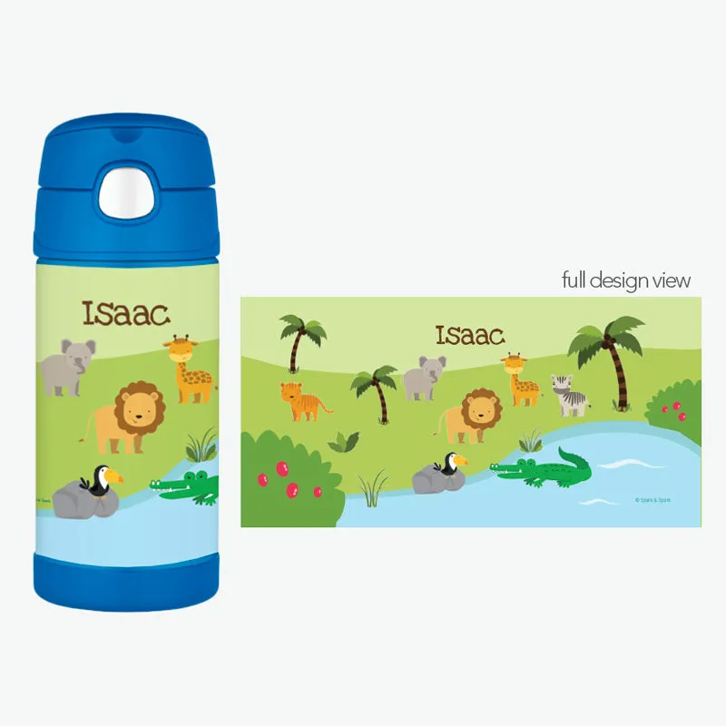 Jungle Fever Personalized Thermos Bottle