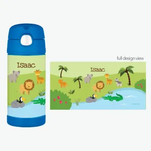 Jungle Fever Personalized Thermos Bottle