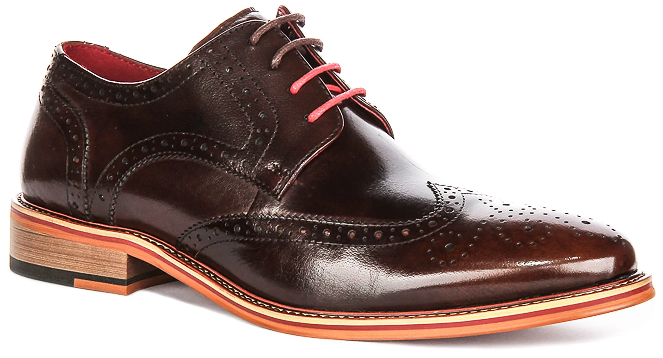 Justinreess England Dover In Dark Brown For Men