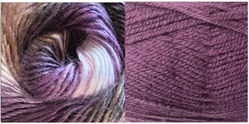 LAVENDER   CREPUSCULE Embossed Natura Gloves KIT