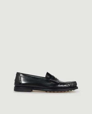 Lederen Loafers - Zwart