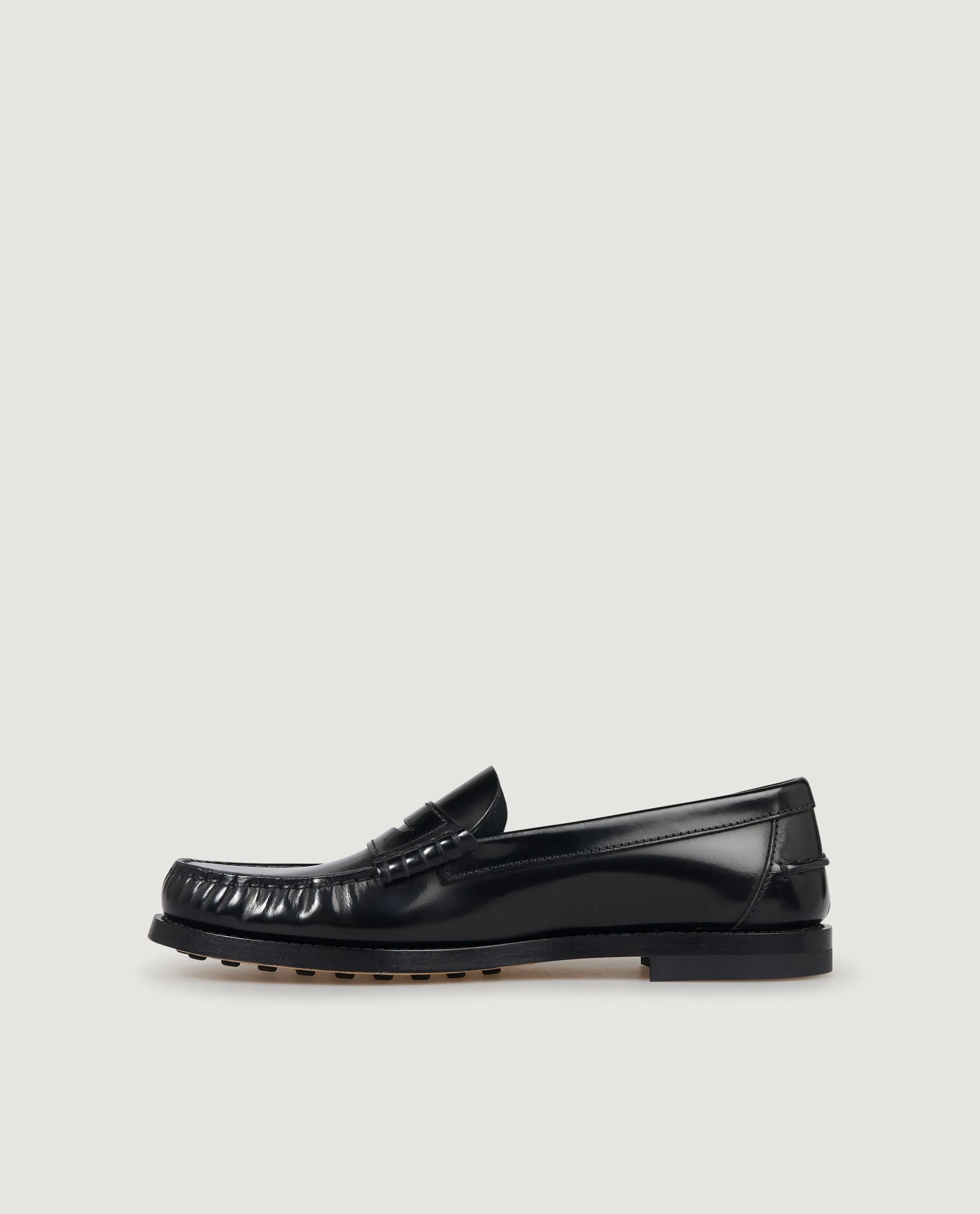 Lederen Loafers - Zwart