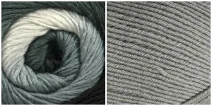 LIGHT GREY   PLATINUM - Embossed Phoenix Scarf KIT