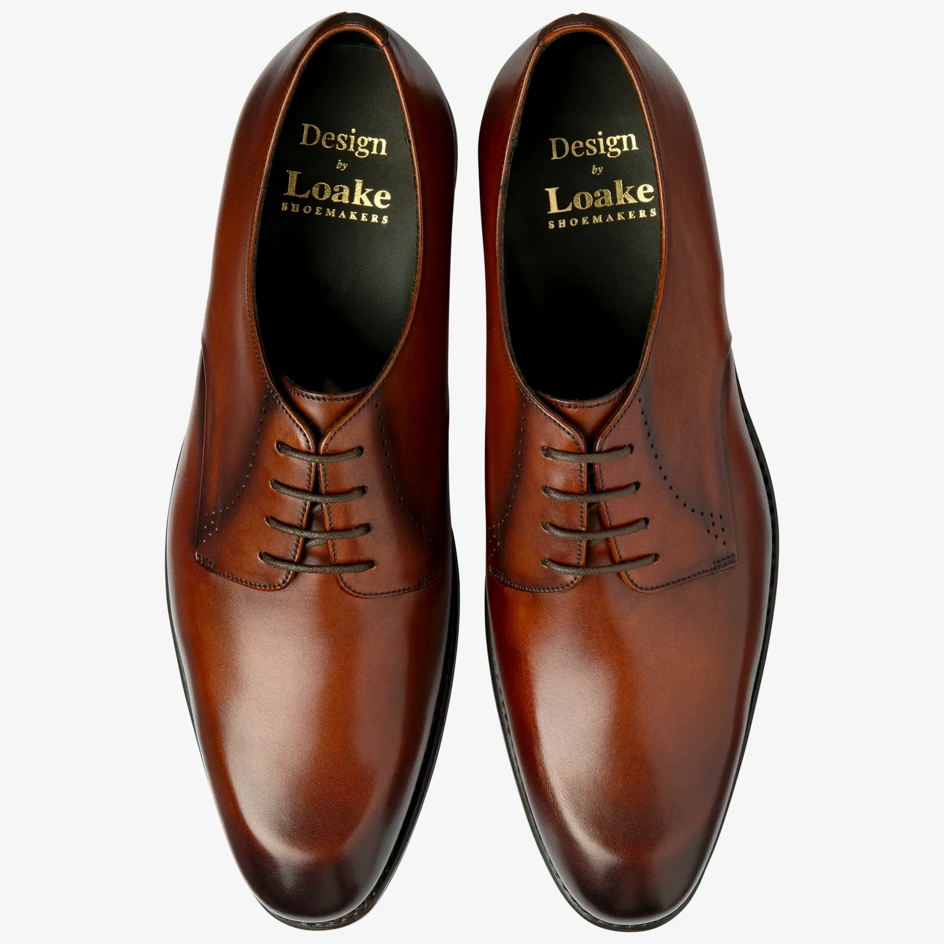 Loake Gosling Leather Brogue - Brown