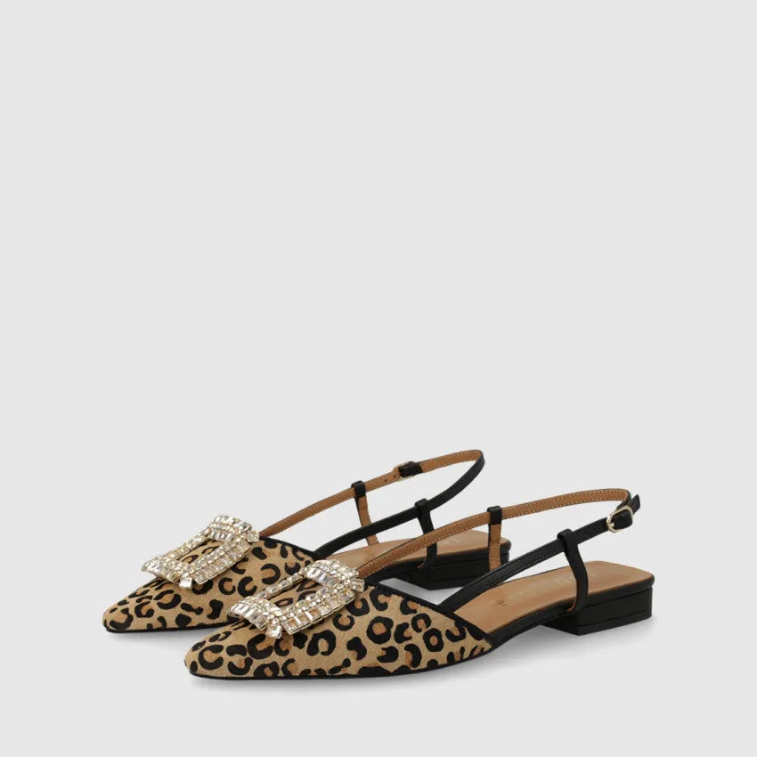 Lodi - BO5504 Leopard Slingback