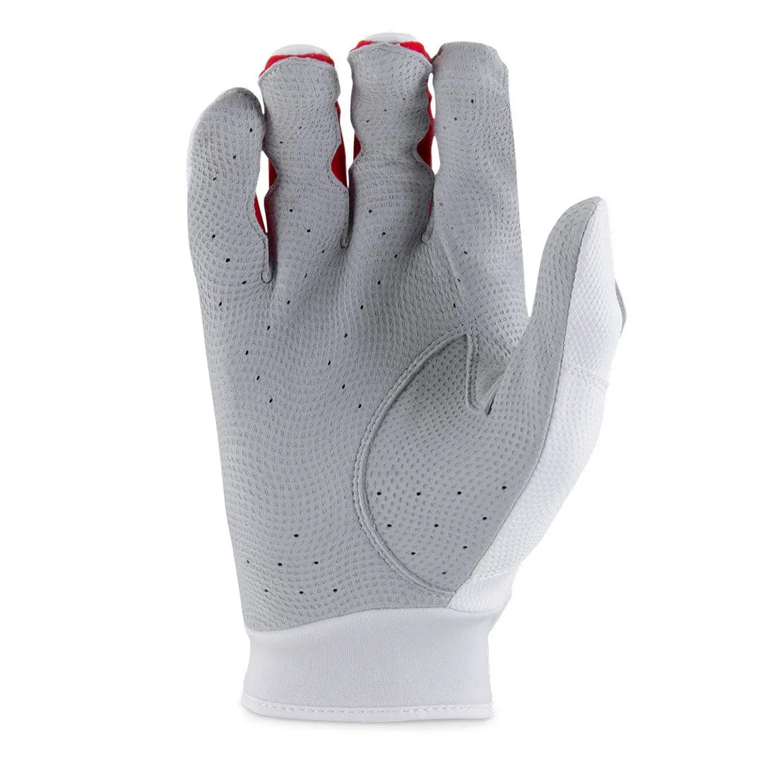 Marucci Signature White Batting Gloves