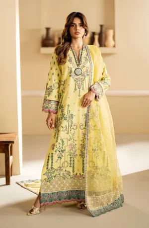 MARYUM & MARIA | Premium Lawn'24 | YELLOW IRIS| VERA MS24-635
