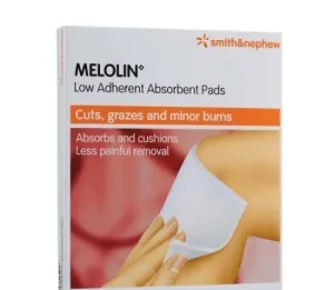 Melolin Absorbent Dressing 10X10cm Single Dressing
