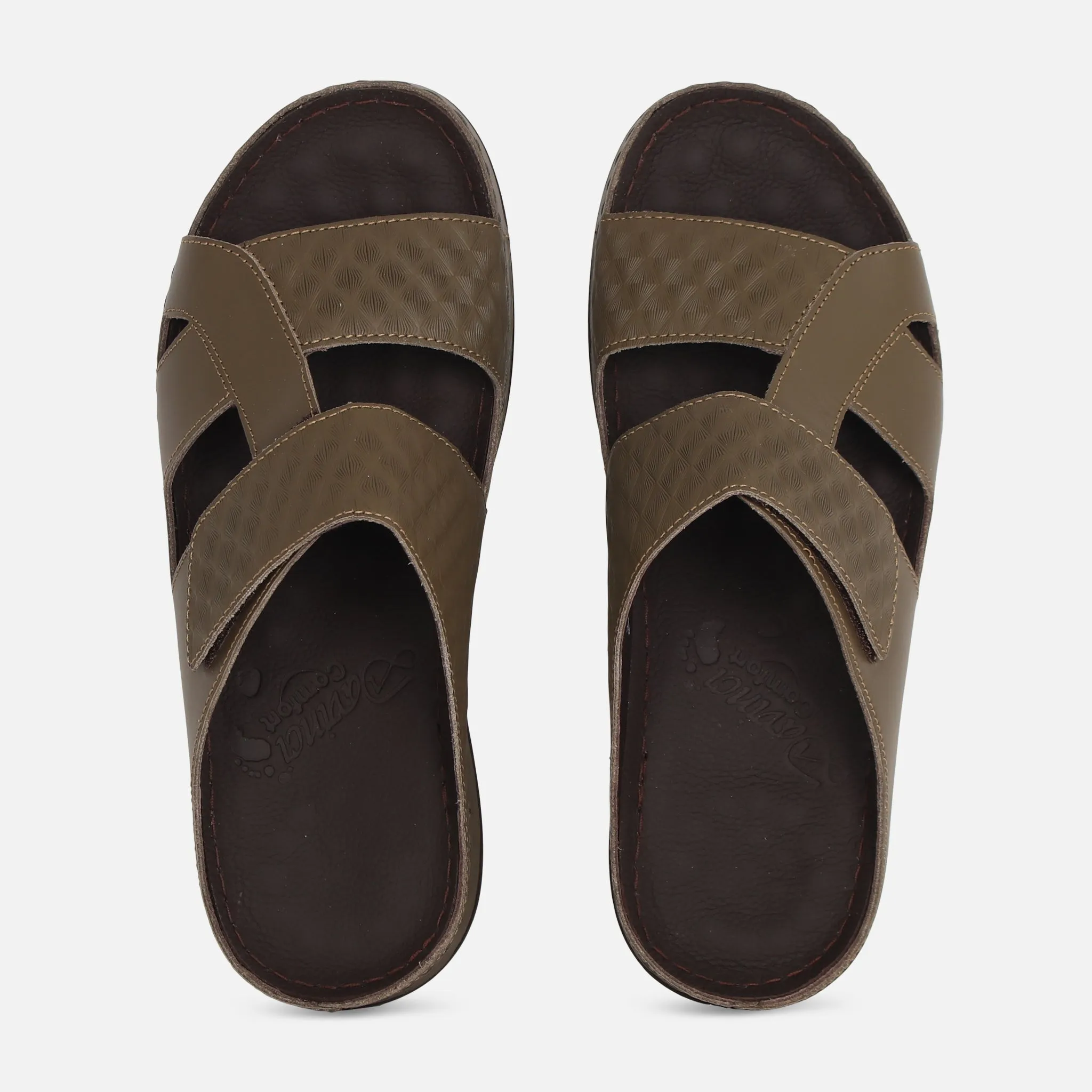 MEN ARABIC VELCRO SLIPPERS