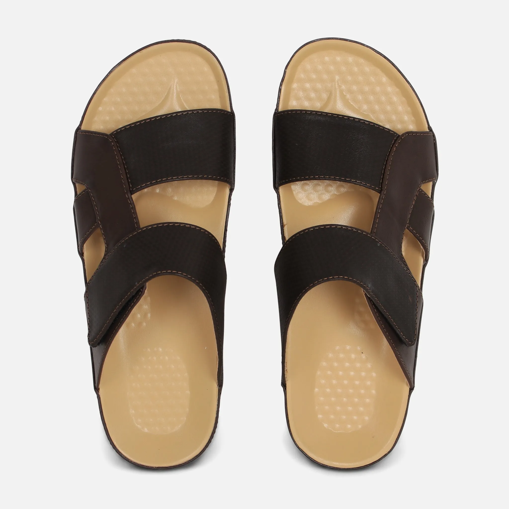 MEN ARABIC VELCRO SLIPPERS