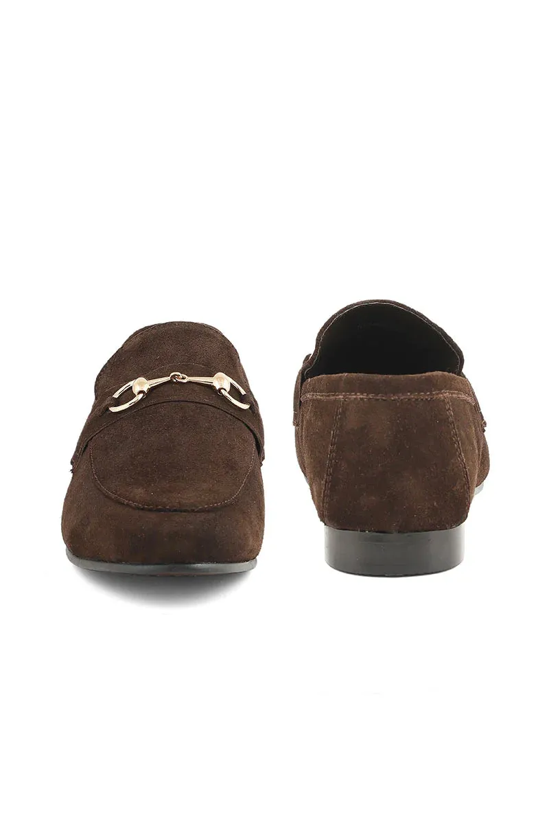 Men Formal Loafers M38078-Brown