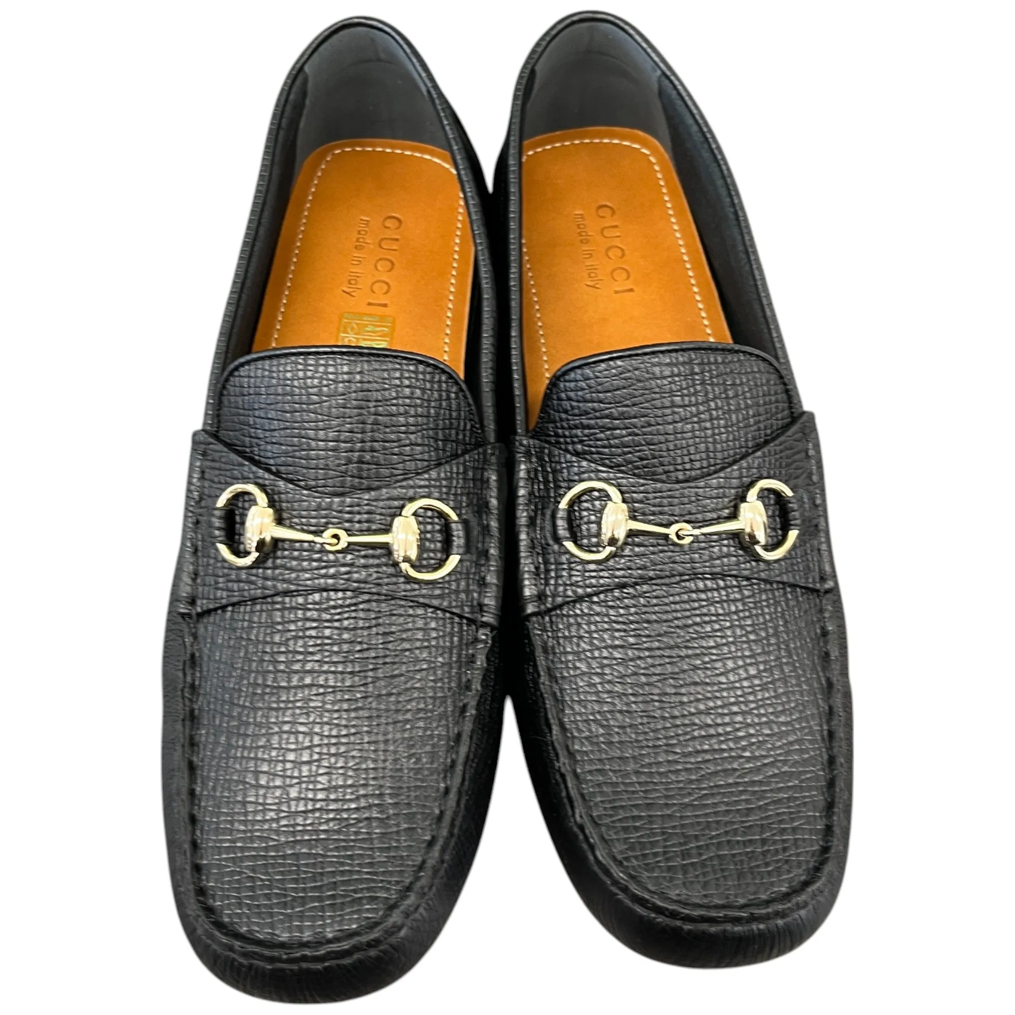 Men's Driver Horsebit Loafers Black Size EU 46 / UK 12