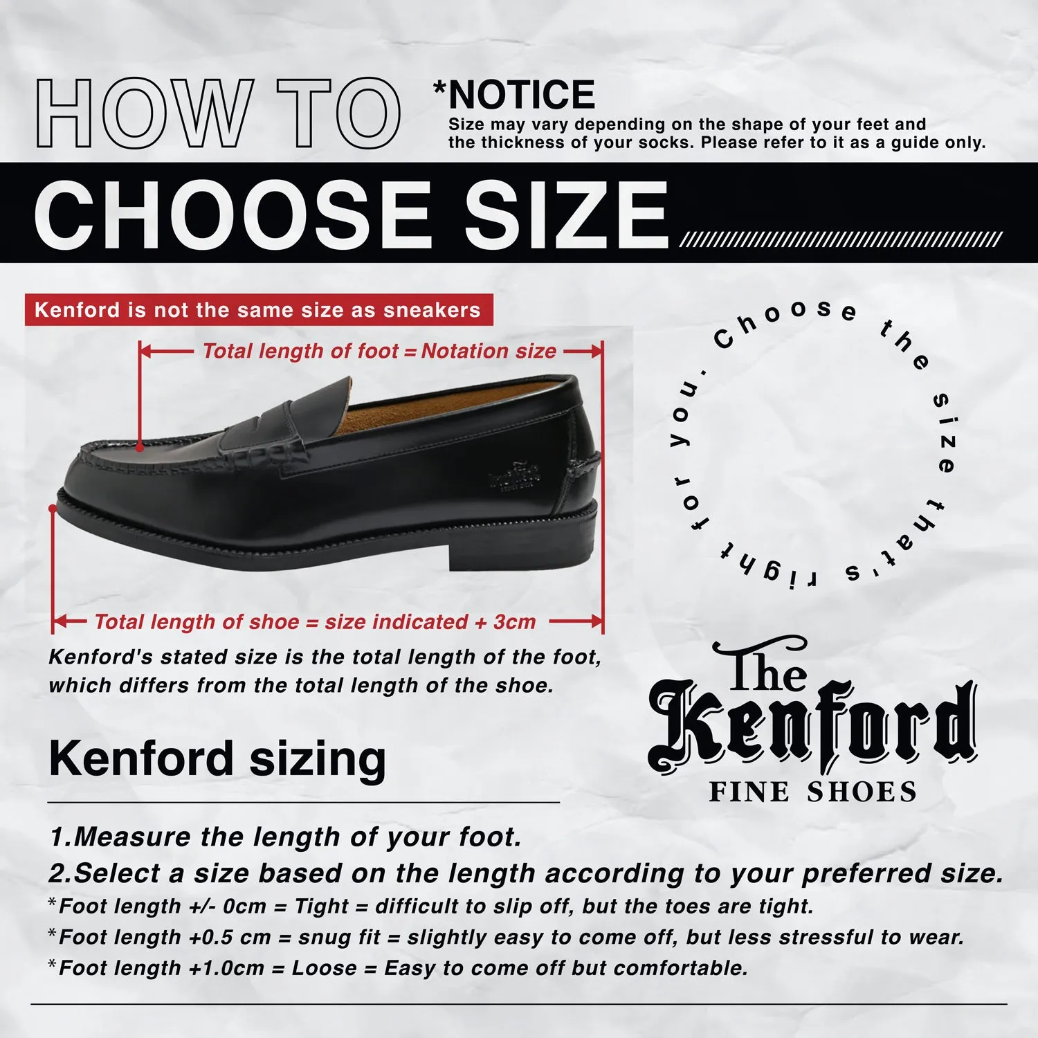 MENS EMBOSSED LOAFERS / BLACK SCOTCH GRAIN