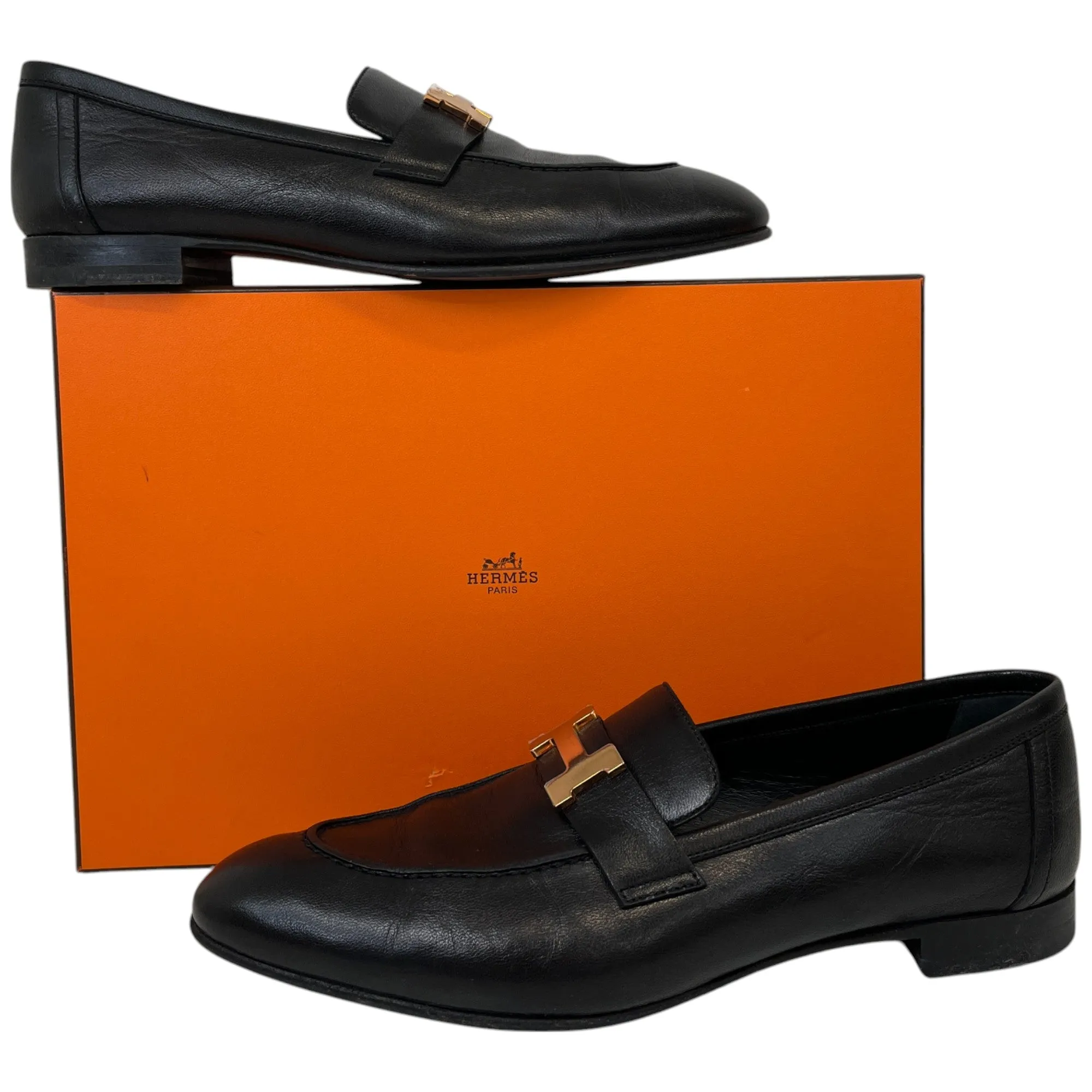 Men's Paris Loafers Black Size EU 40 / UK 6