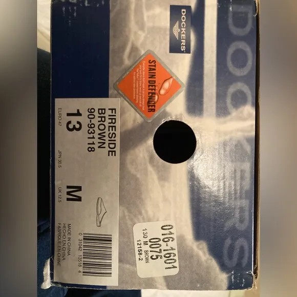 Men's size 13 wide Dockers slippers