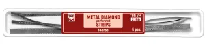 Metal Diamond Perforated Strips (Coarse) 5pcs