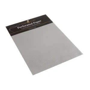 Mill Hill Perforated Paper 14 Count :Silver