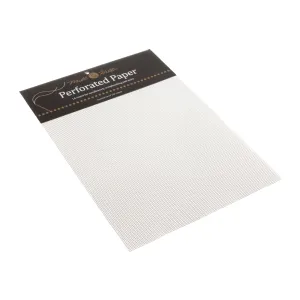 Mill Hill Perforated Paper 14 Count : White