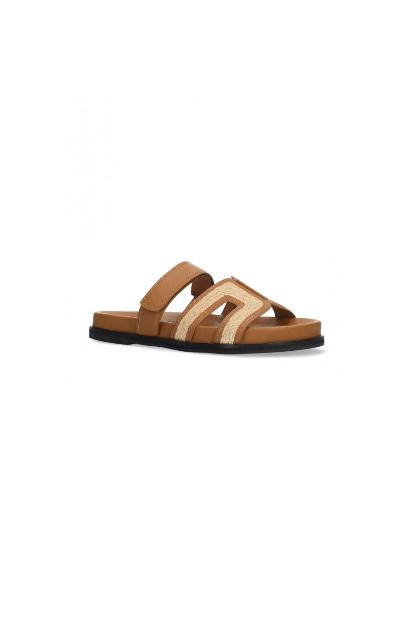 MINDY FLAT SANDALS - TAN