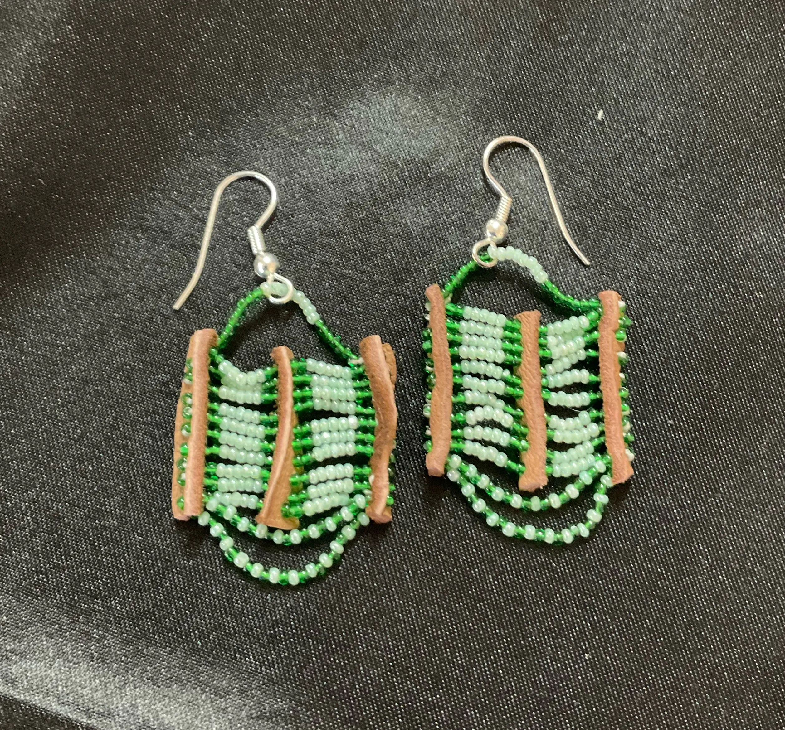 Miniature Breast Plate Earrings