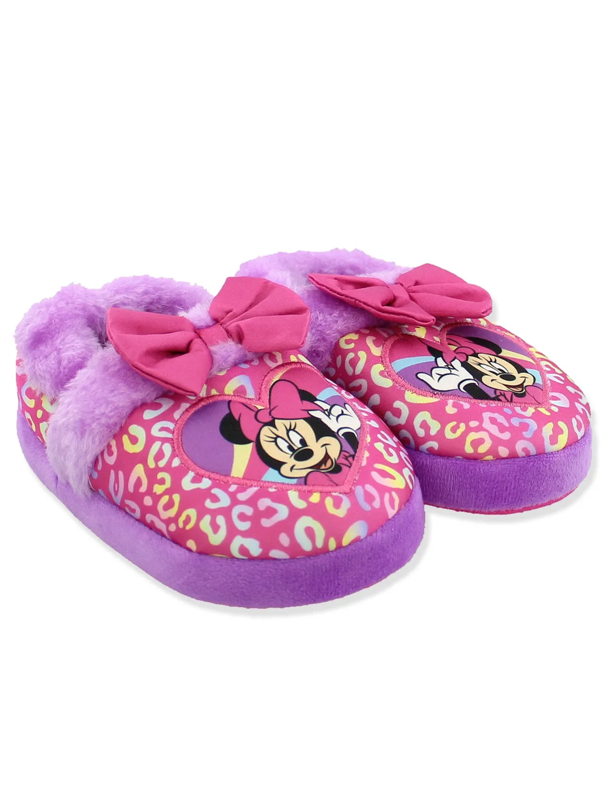 Minnie Mouse Plush A-Line Slippers