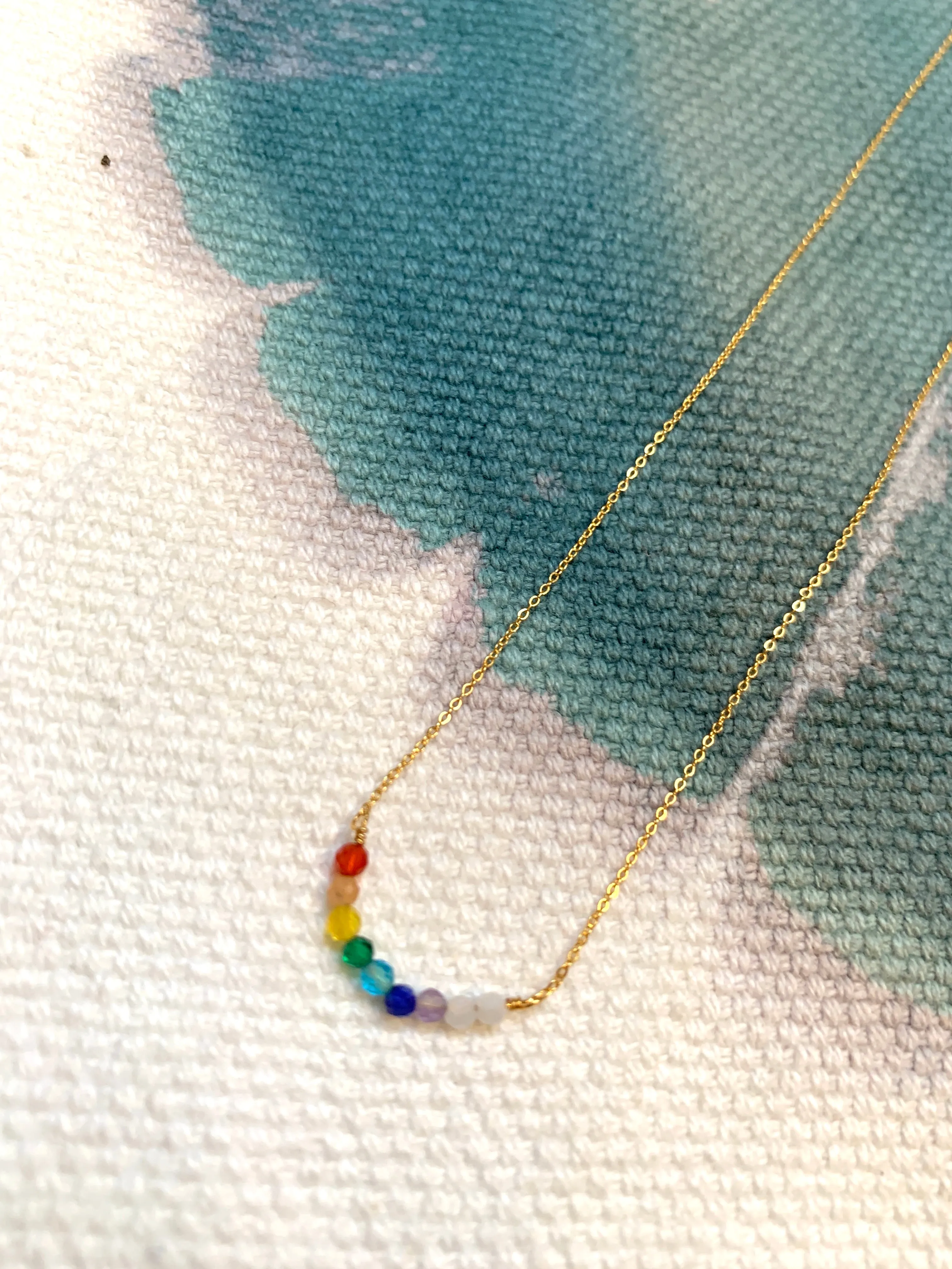 Multi Crystals Necklace