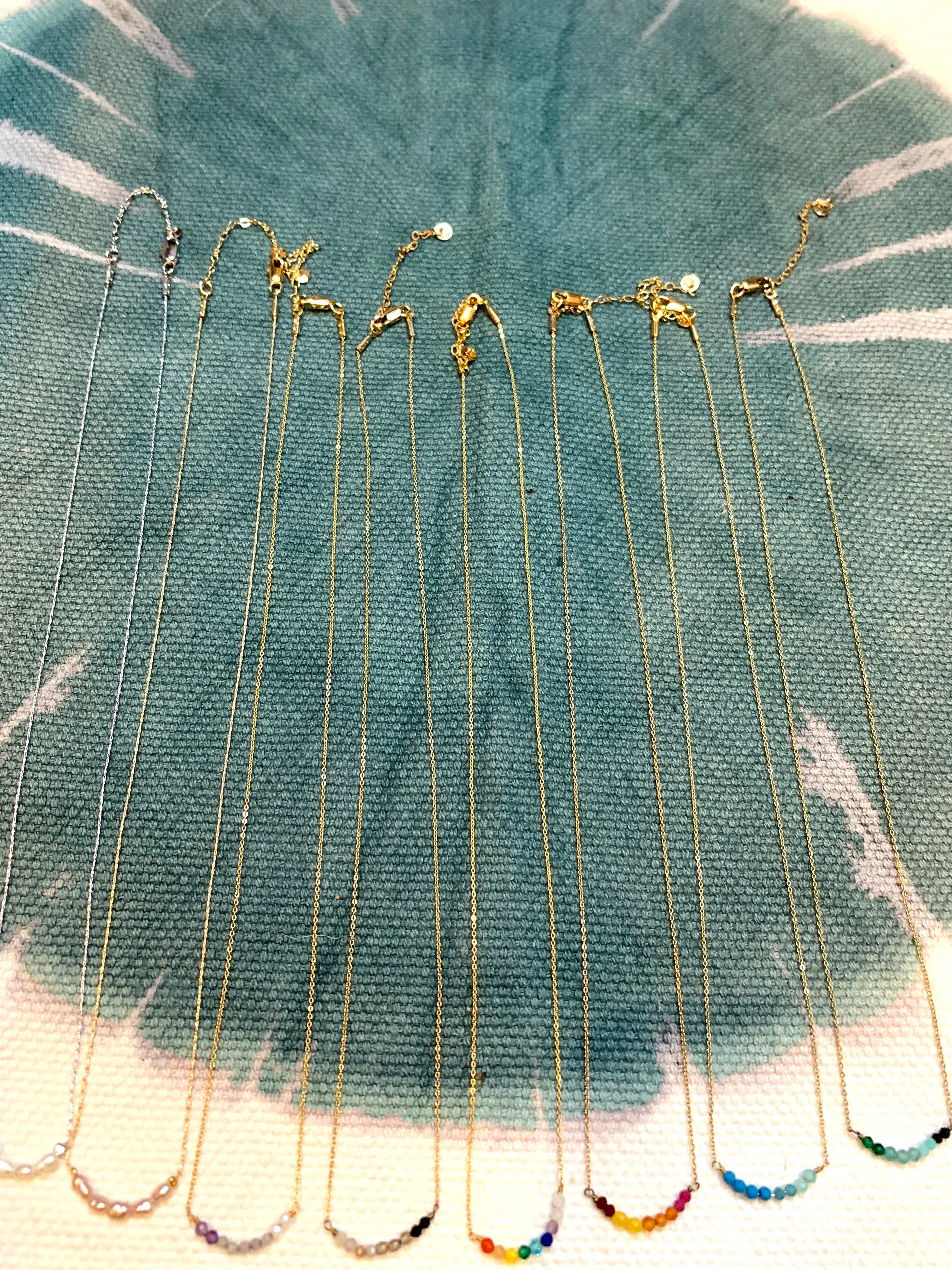 Multi Crystals Necklace