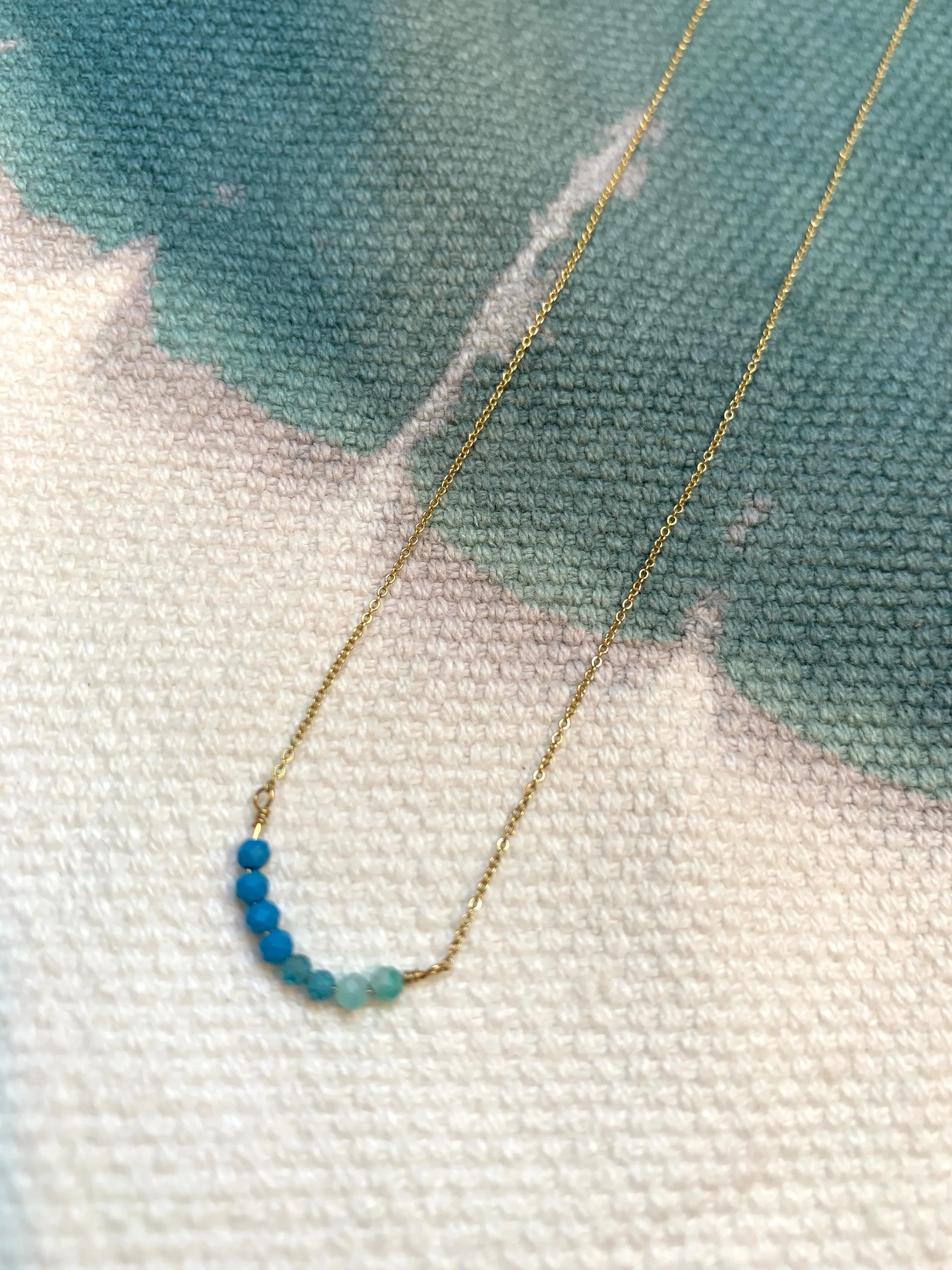 Multi Crystals Necklace
