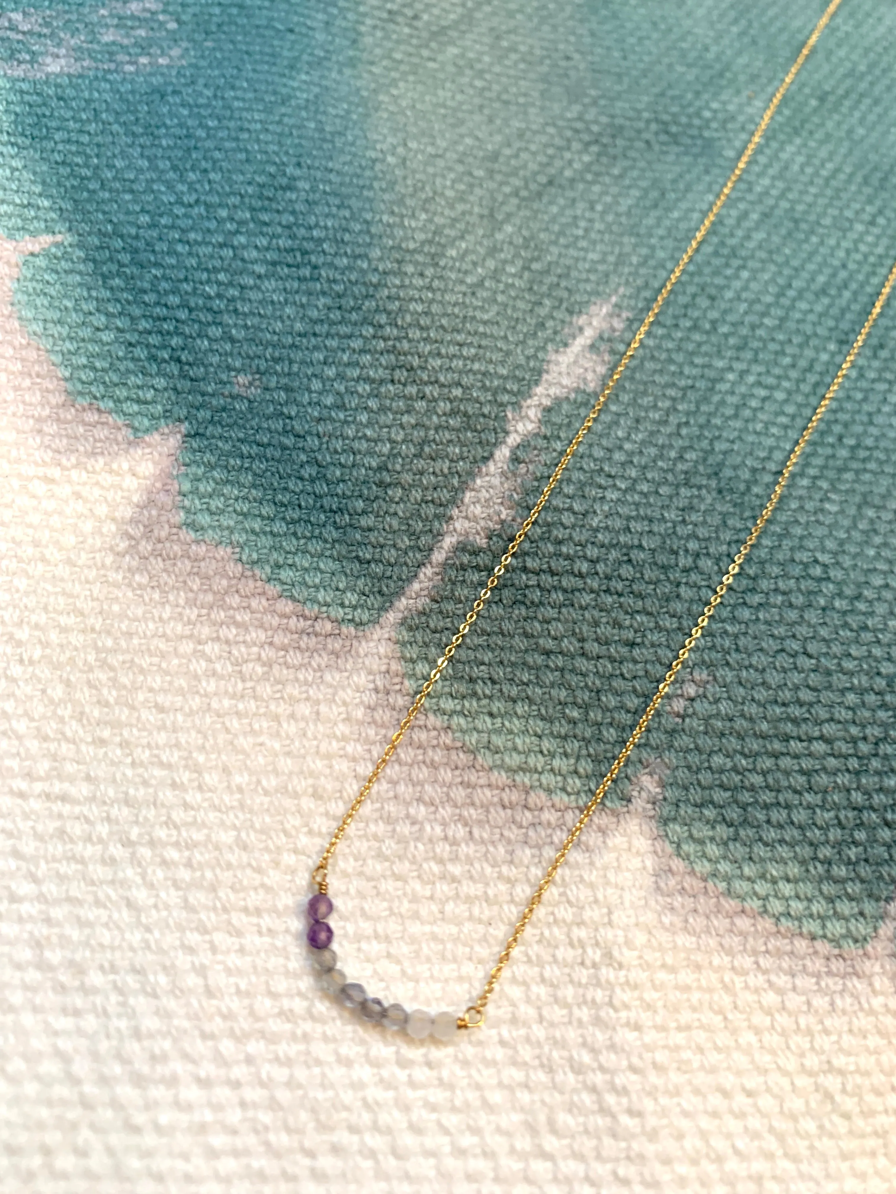 Multi Crystals Necklace