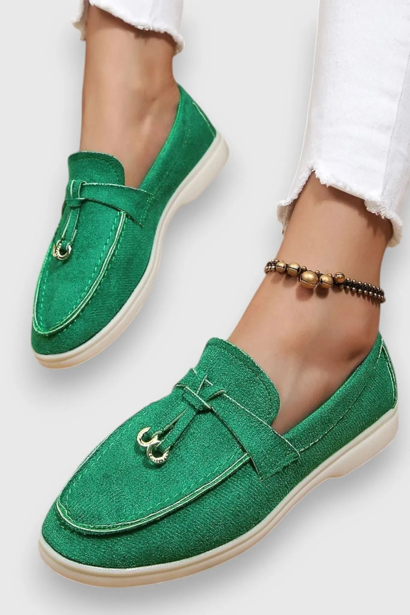 Nancy - Stylish Knot Loafers