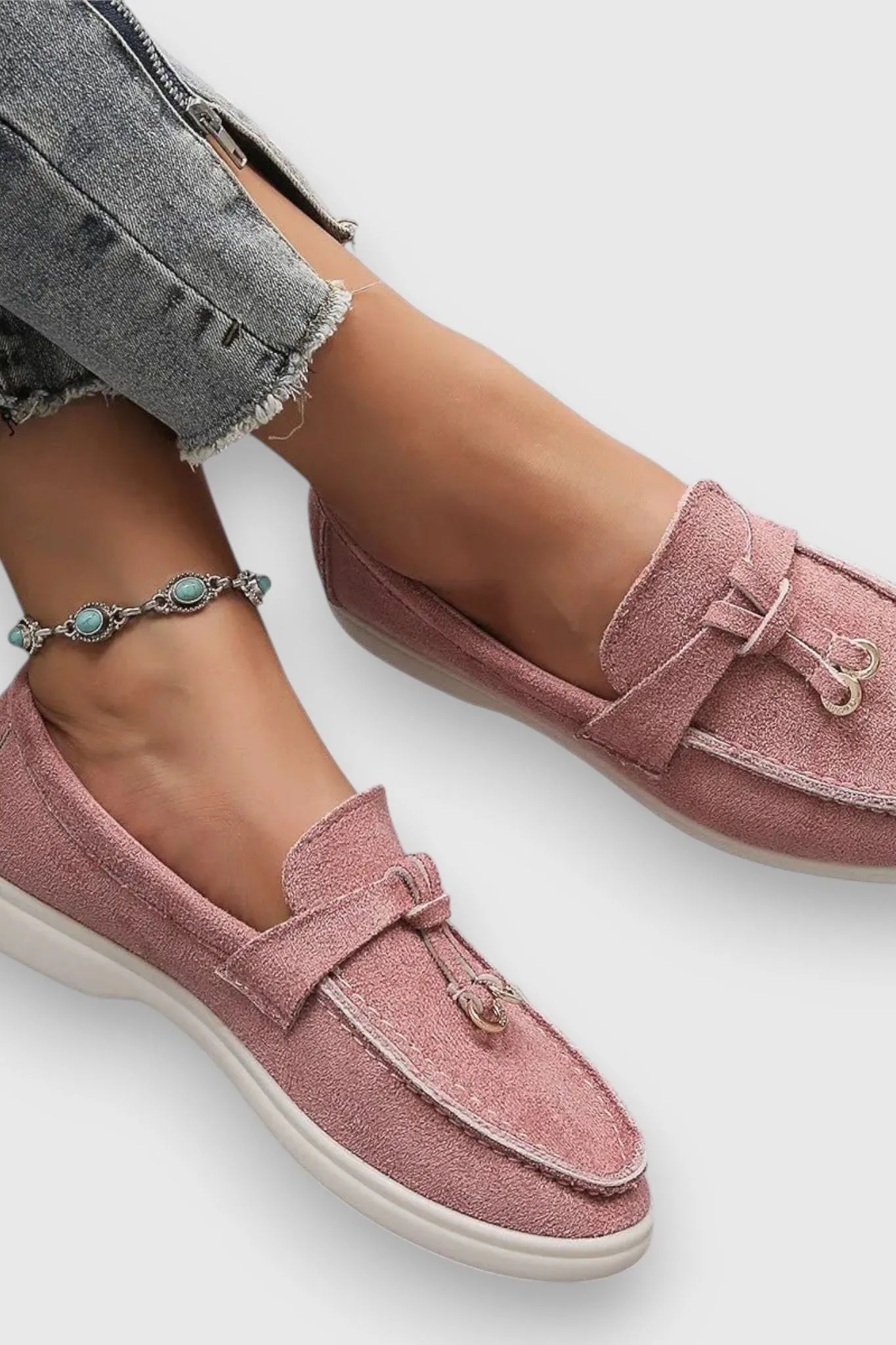 Nancy - Stylish Knot Loafers
