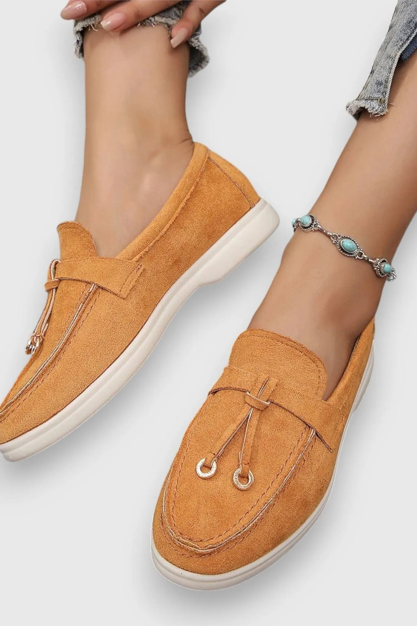 Nancy - Stylish Knot Loafers
