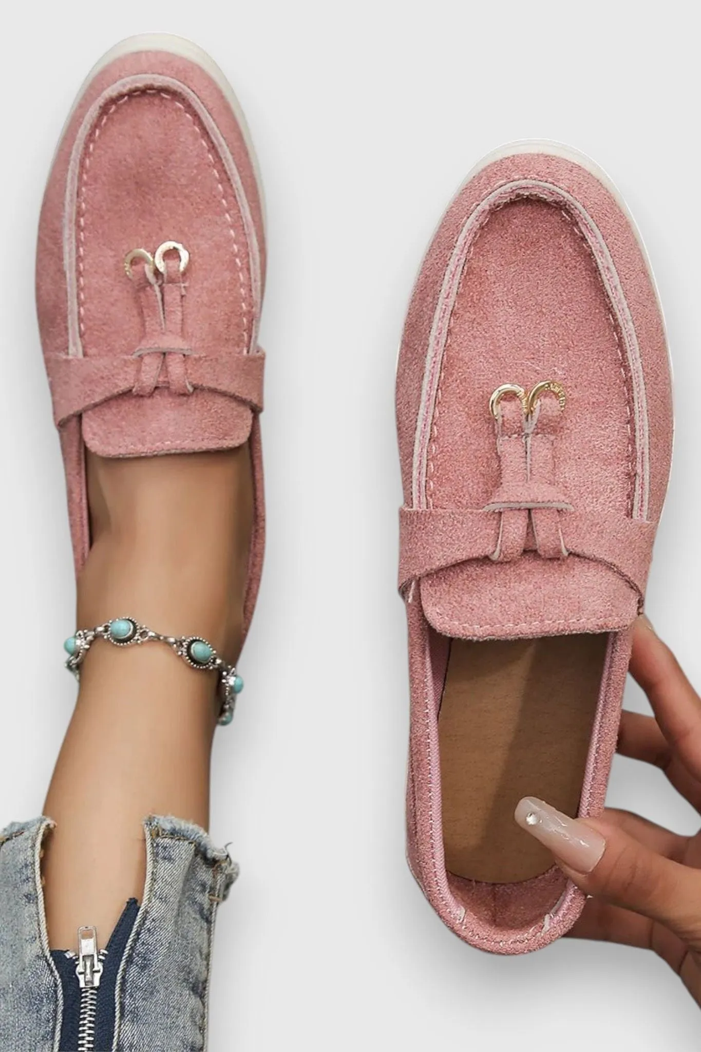 Nancy - Stylish Knot Loafers
